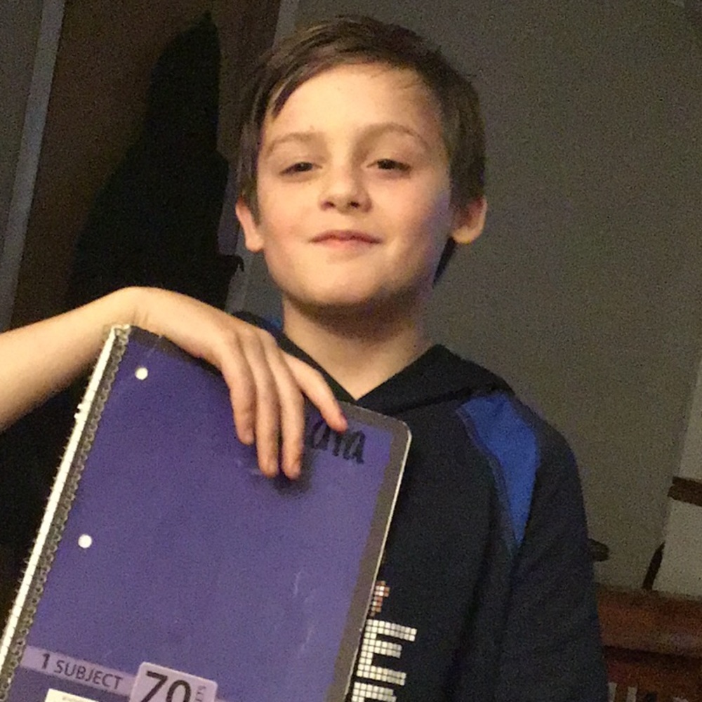 Original Purple Notebook - Picture 2 of 7